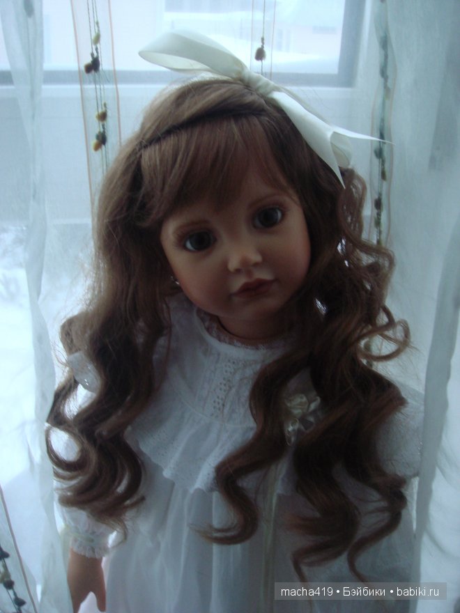 Нежная фарфоровая кукла Madeleine автор Ann Timmerman (фото 3)