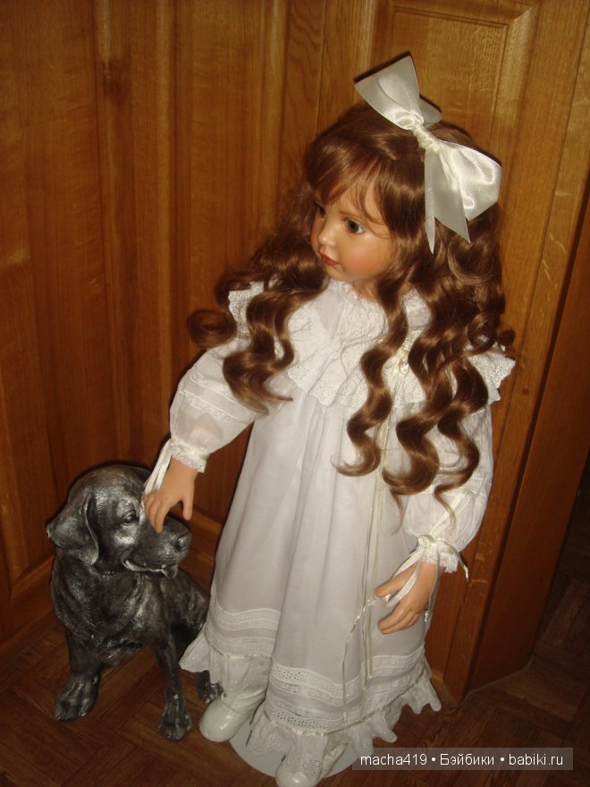 Нежная фарфоровая кукла Madeleine автор Ann Timmerman (фото 6)