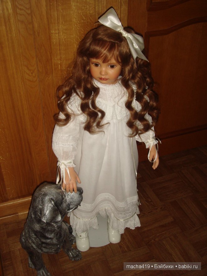Нежная фарфоровая кукла Madeleine автор Ann Timmerman (фото 7)