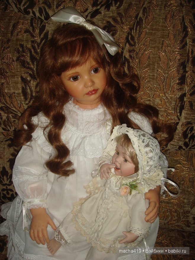 Нежная фарфоровая кукла Madeleine автор Ann Timmerman (фото 10)