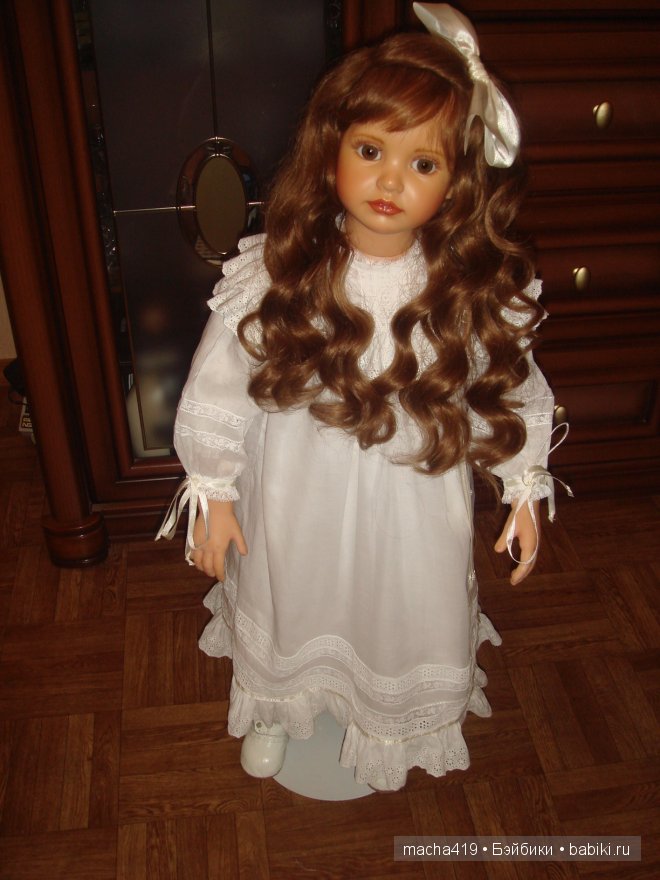 Нежная фарфоровая кукла Madeleine автор Ann Timmerman
