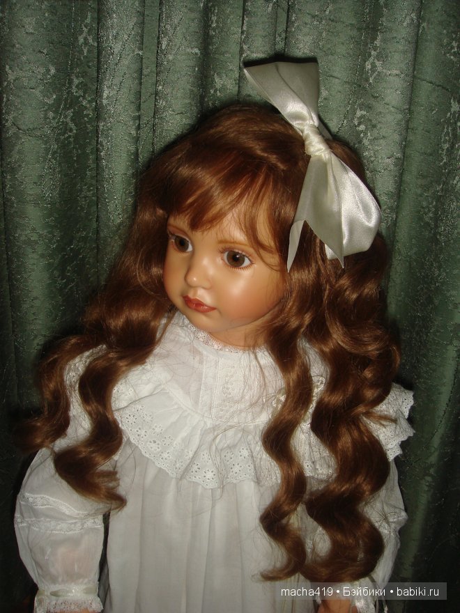 Нежная фарфоровая кукла Madeleine автор Ann Timmerman (фото 8)