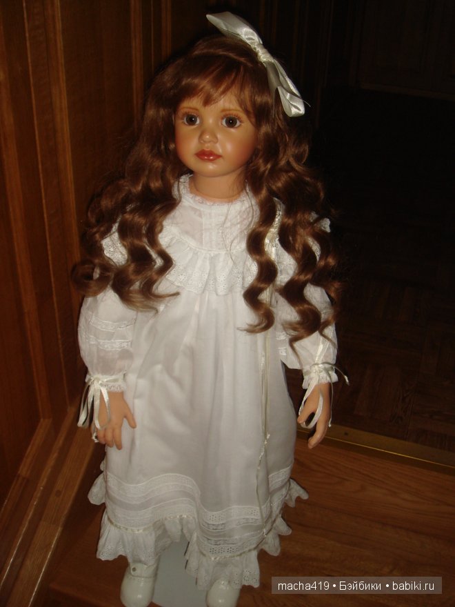 Нежная фарфоровая кукла Madeleine автор Ann Timmerman (фото 5)