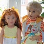 Новое платье Шанталь и наш Зая