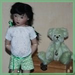 Фисташковое мороженное, или новый наряд для Саффи от Helen Kish