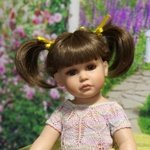 Моя маленькая путешественница Катюшка (Katie Effanbee) и её новый наряд.