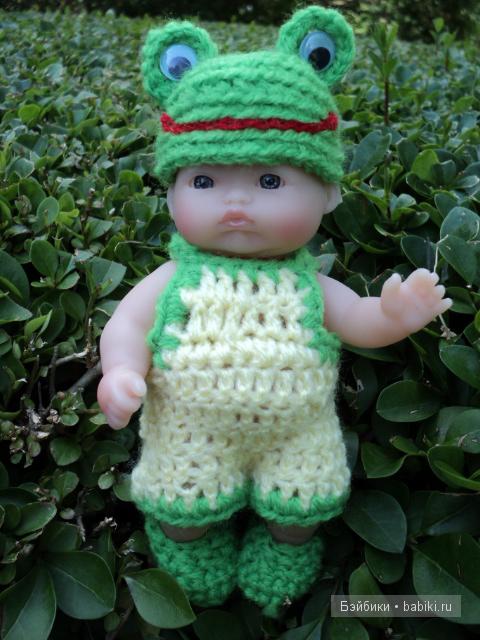 одежда для кукол Berenguer - лягушонок