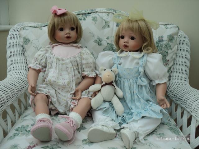 Две сестренки от The Celia Doll Company | Бэйбики Две сестренки от The Celia Doll Company