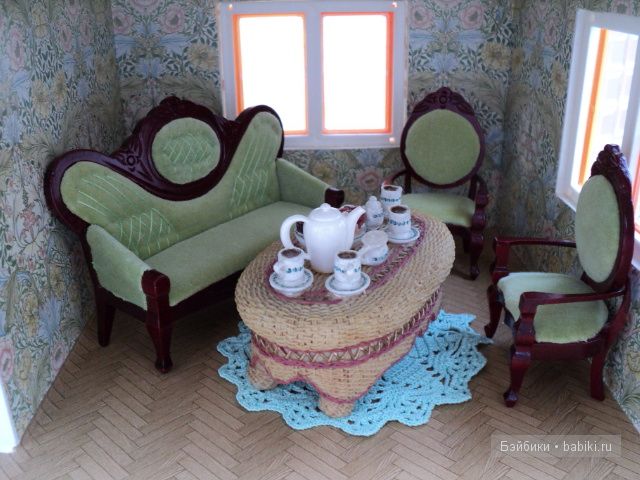 Кукольные чаепития. Еда и посуда для кукол