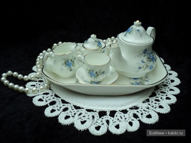 Кукольные чаепития. Еда и посуда для кукол