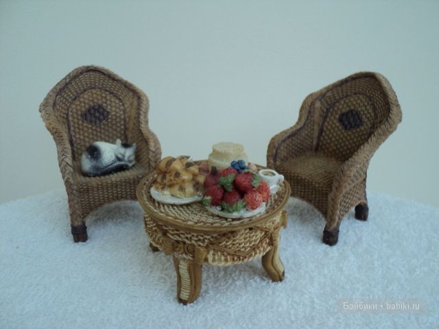 Кукольные чаепития. Еда и посуда для кукол