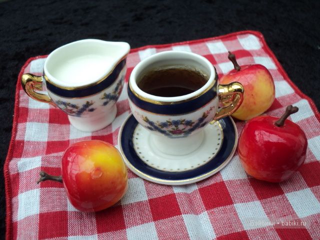 Кукольные чаепития. Миниатюра для кукол - еда и посуда (фото 10)