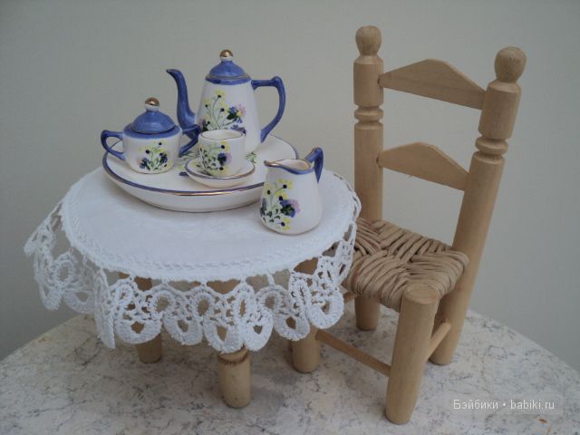 Кукольные чаепития. Миниатюра для кукол - еда и посуда (фото 6)