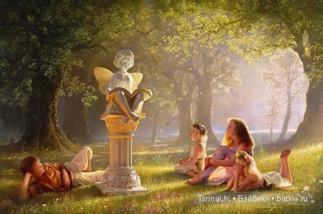 Художник Greg Olsen (Грег Олсен) - мир детства и фантазии (фото 3)