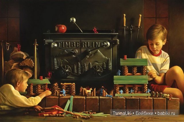 Художник Greg Olsen (Грег Олсен) - мир детства и фантазии (фото 4)