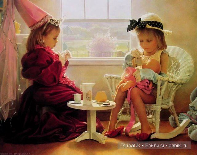 Художник Greg Olsen (Грег Олсен) - мир детства и фантазии (фото 10)