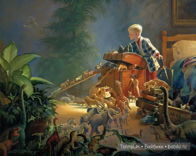 Художник Greg Olsen (Грег Олсен) - мир детства и фантазии (фото 7)