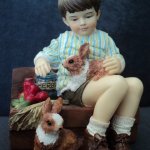 Солнечные зайчики. Куклы-статуэтки Christine Haworth (Кристина Хавордс)