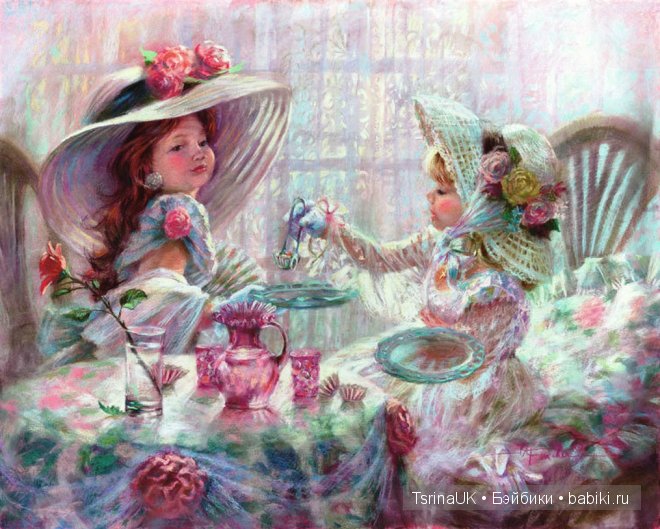 Светлый мир детства в картинах Kathryn Andrews Fincher. Дети на картинах