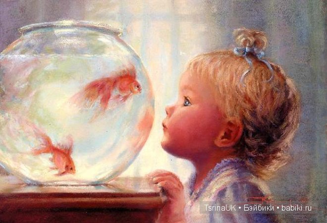 Светлый мир детства в картинах Kathryn Andrews Fincher. Дети на картинах