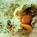 Светлый мир детства в картинах Kathryn Andrews Fincher. Дети на картинах