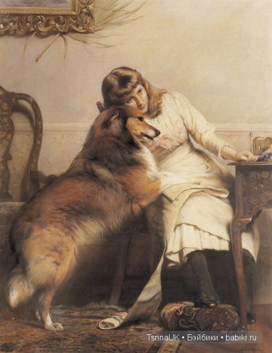 Дети и собаки английского живописца Чарльза Бартона Барбера (фото 9)