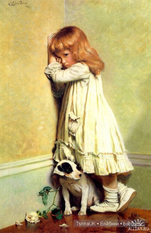 Дети и собаки английского живописца Чарльза Бартона Барбера (фото 2)