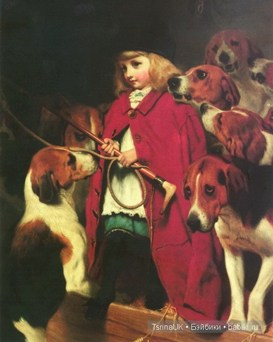 Дети и собаки английского живописца Чарльза Бартона Барбера (фото 3)