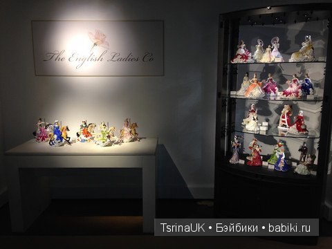 Изящные английские статуэтки English Ladies Co