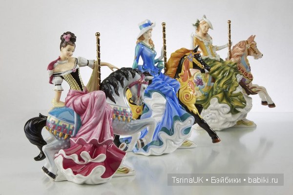 Изящные английские статуэтки English Ladies Co