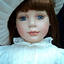 Большая,красивая кукла от английской фирмы Alberon Dolls.Цена вместе с пересылкой ЕМС