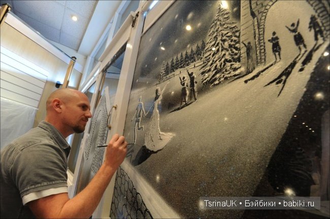 Британский художник Том Бейкер и его чудесные окна (фото 2)