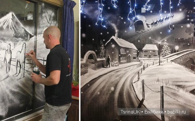 Британский художник Том Бейкер и его чудесные окна