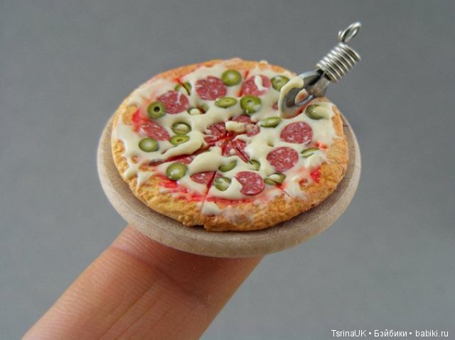 Миниатюрные копии еды Шайя Аарона