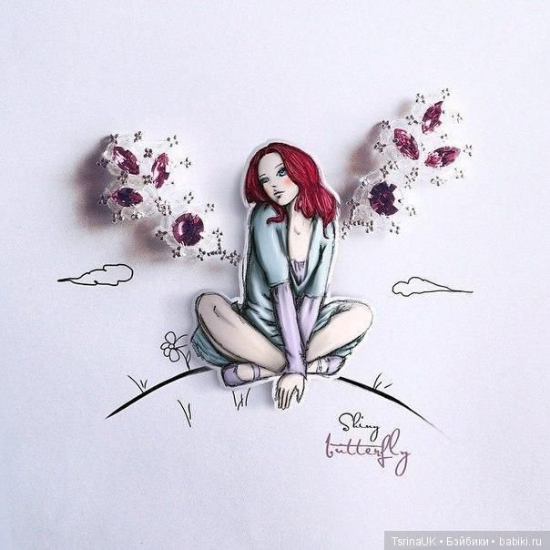 Ожившая бумага Cinzia Bolognesi | Бэйбики Ожившая бумага Cinzia Bolognesi (фото 2)