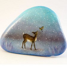 Миниатюры на камнях