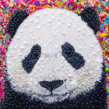 Картины из бусин и пуговиц