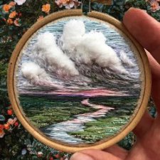 Иголка вместо кисти