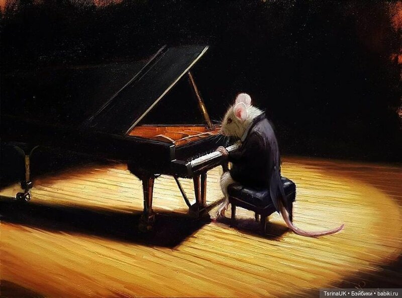 Тайная жизнь мышек — В мире животных: смешные фото питомцев и зверей