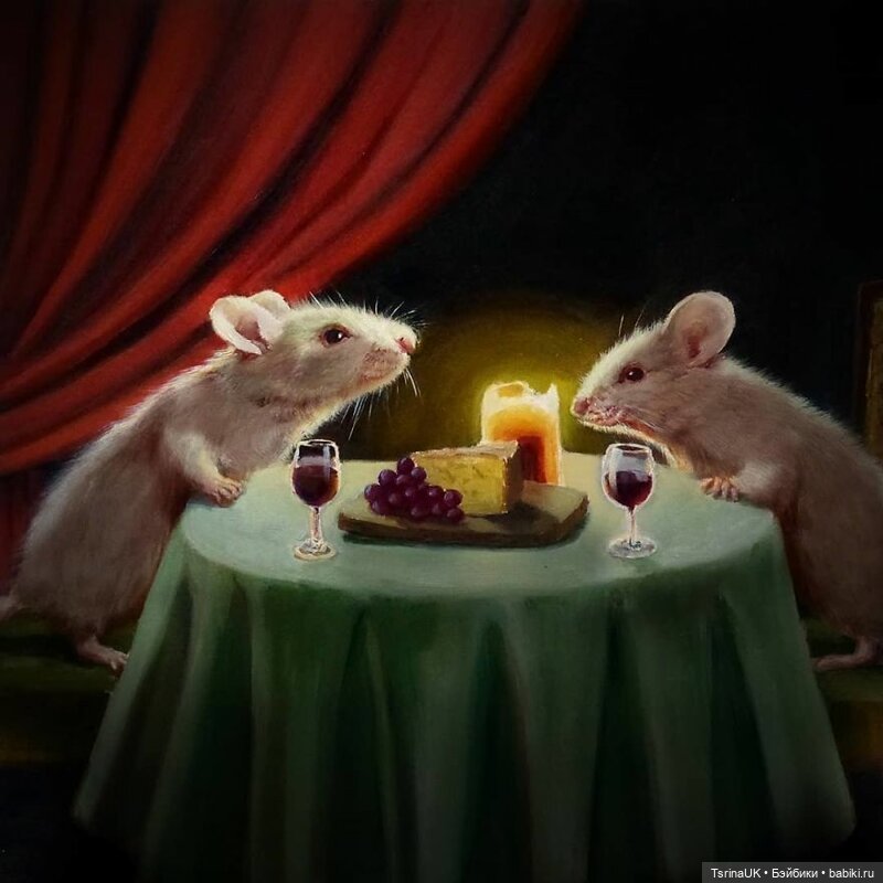 Тайная жизнь мышек — В мире животных: смешные фото питомцев и зверей (фото 4)