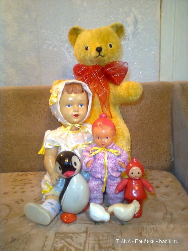 Друзья возвращаются — Игрушки СССР и советского детства: резиновые