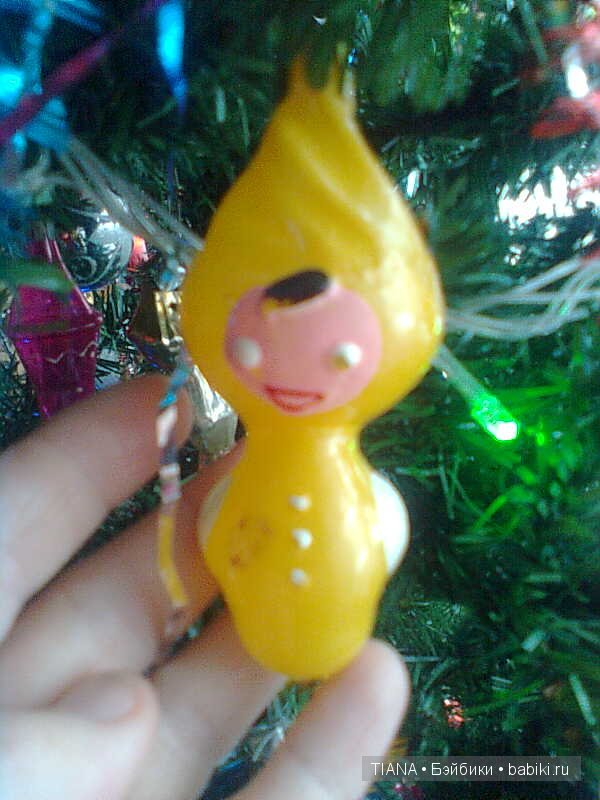 Что растёт на ёлке — Игрушки СССР и советского детства: резиновые