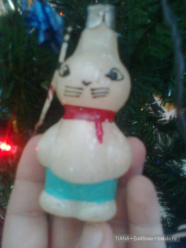 Что растёт на ёлке — Игрушки СССР и советского детства: резиновые