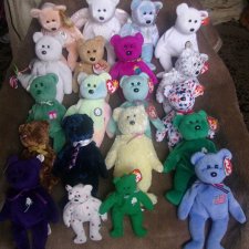 Бини мания. Мишки Beanie Babies.