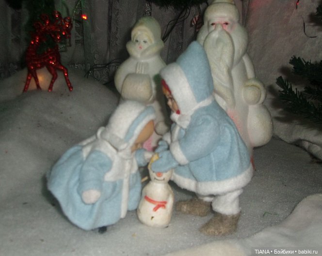 Саночки. Снеговик. Маленькая прогулка (фото 5)