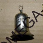 Ёлочная игрушка колокольчик