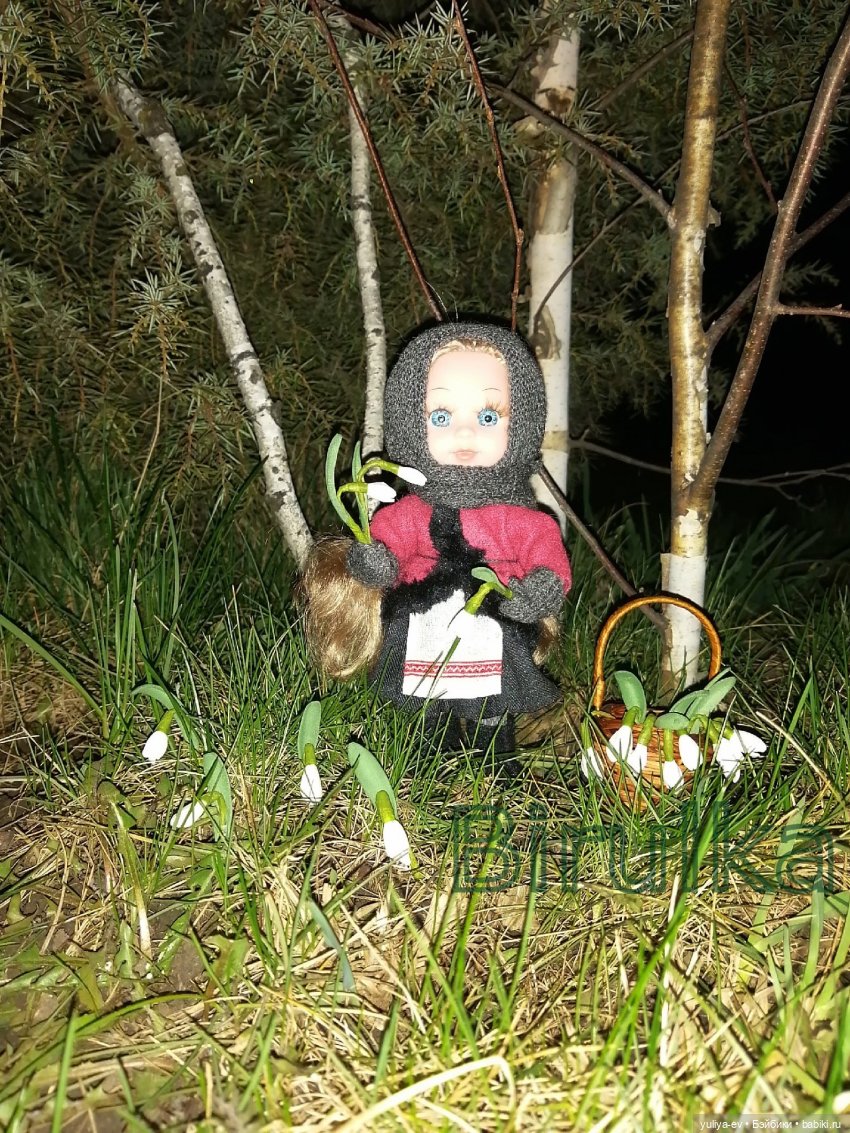 Травка "зенелеет" — Куклы Baboliy (Баболи (фото 3)