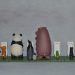 Писающие мальчики (бегемотики, котики, зайчики:)) miniQ Sato Kunio`s Animal.