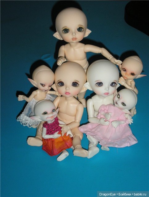 Малышки пукифишки | Бэйбики Малышки пукифишки — Куклы Fairyland (ФэйриЛэнд): BJD (БЖД)