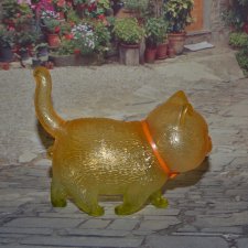 Прозрачный виниловый котик Actoys N5. Mango.